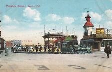 Miniature Railway Venice California CA Train Cigar Sign 1910 Postcard picture