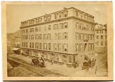 Providence RI Rhode Island Almy's Hotel 1870s Large Advertising CDV Photo picture