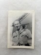 WW2 US Army Air Corps Airman With Monkey CBI Photo (V89 picture