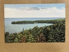 Postcard Grand Marais MI Michigan Scenic View Keweenaw County Lake Superior picture