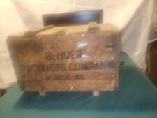 Blumer Products Company Crate picture