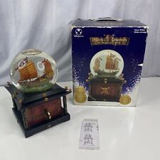 Disney Snow Globe Pirates of the Caribbean At World's End Key Lights Music READ picture