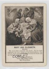 1899 Cincinnati New Testament Game Mary and Elizabeth #B2 0w6 picture