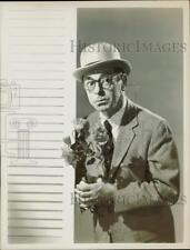 1956 Press Photo Actor Eddie Cantor in Movie 