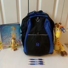 Toys R Us Kids TRU Geoffrey plush, Large And Small, Backpack W Free Book picture