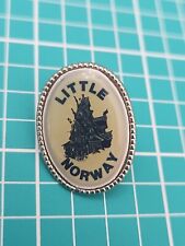 Vtg Little Norway Silver Tone Lapel Pin Hat Pin Collectible  picture