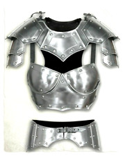 Christmas 18ga Medieval Knight Queen Lady Woman Steel Body Armor picture