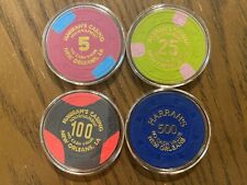 Lot of 4 NCV Chips from Harrah's New Orleans, LA picture