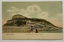 Antique Gibraltar Panorama from the Old Mole Postcard Divided Back Unposted picture