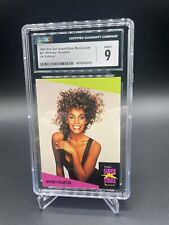 1991 Pro Set SuperStars MusiCards UK Whitney Houston #61 CGC 9 picture