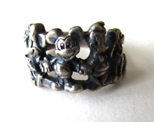 Vintage Disney Mickey Mouse & Friends Sterling silver Ring Size 4½ picture