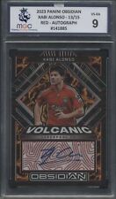 2023 Panini Obsidian Autographed - Volcanic Xabi Alonso 13/15 Graded MGC-9 picture