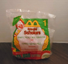 McDonald's Happy Meal Toy 1999 Ronald Scholars Happy Meal Box Computer #1 - New picture