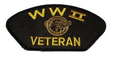 WWII WORLD WAR TWO 2 VETERAN W/ RUPTURED DUCK PATCH HONORABLE DISCHARGE picture