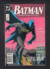 Batman #430 Vol. 1 Newsstand DC Comics '89 VG/FN picture
