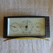Vintage Airguide Instrument Co Barometer Chicago USA MCM Mantle/Shelf Decor picture