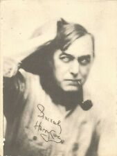 Vintage 1920s Classic Silent Movie Actor Harry Carey Fan Photograph picture
