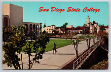 Vintage Postcard San Diego State College picture