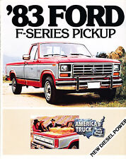 1983 Ford F-Series Trucks F-150 Original Sales Brochure Catalog picture