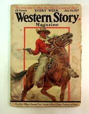 Western Story Magazine Pulp 1st Series Jan 29 1927 Vol. 66 #6 GD/VG 3.0 picture