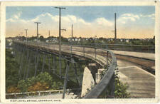 1917 Conneaut,OH High Level Bridge Ashtabula County Ohio Harry H. Hamm Postcard picture