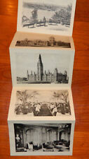 Souvenir Photo Fold Out Views of Dominion Parliament Buildings Ottawa c1920's picture