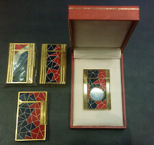 ST DUPONT PARIS FRENCH REVOLUTION MOSAIC LACQUER CIGAR CUTTER NEW IN BOX LIMIED picture
