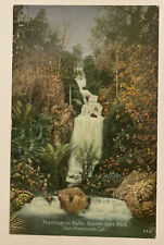 Vintage Postcard Huntington Falls, Golden Gate Park, San Francisco, CA picture