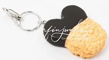 Disney Parks Keychain Chocolate Covered Rice Krispy Treat Food Snack Bag Charm picture