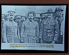 1914 General Francisco Poncho Villa Mexico Border Talks Archive 35mm Photo Slide picture
