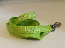 Cathay Pacific Neon Green Logo ID Holder Lanyard picture