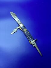 Vintage ’s Camillus 3 Blade Official Cub Scout BSA Pocket Knife picture