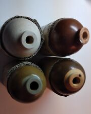 Type 4 WW2 Japan ceramic collection of 4 last ditch Shigaraki, Seto makers picture