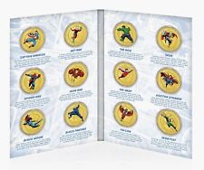 Marvel Gifts Classic Superhero Collectable Commemorative Gold Coin Collection picture
