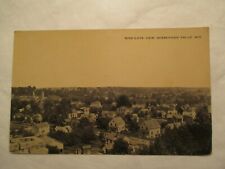 Sheboygan Falls Wisconsin Birds eye view WI Postcard picture