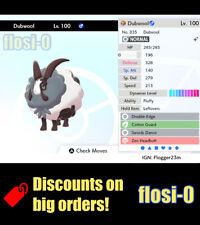 6IV Ultra Shiny Dubwool or Wooloo Pokemon Sword and Shield (Square Shiny) picture