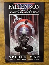 FALLEN SON: THE DEATH OF CAPTAIN AMERICA 4 SPIDER-MAN DAVID FINCH COVER 2007 B picture