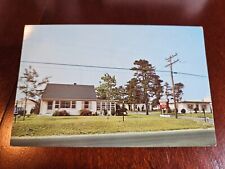 Postcard MA Massachusetts Hyannis Cape Cod Driftwood Village Motel Roadside picture