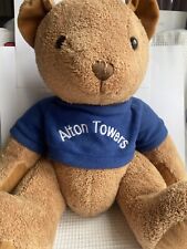 Vintage 2001 Alton Towers Brown Teddy Bear  picture