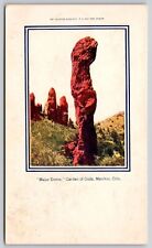 Major Domo Garden Gods Manitou Colorado Colo CO Rock Formations Vintage Postcard picture