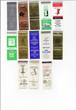 Lot 13  Less Than Perfect Matchbook Covers Texas Banks Dallas Nocona Point Tyler picture