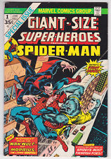 Giant-Size Super-Heroes #1 Fine Plus 6.5 Spider-Man Morbius Gil Kane Art 1974 picture