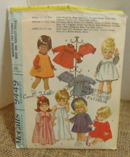 McCall's Doll Clothes 19-22