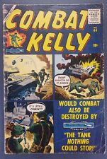 Combat Kelly #44 Final Issue Atlas Comics Golden Age War 1957 picture