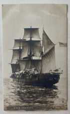ca 1901 Sailing Ship RPPC Postcard USS Hartford US Navy E Muller Rotograph Co picture