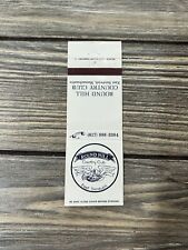 VTG Round Hill Country Club East Sandwich Matchbook Cover picture