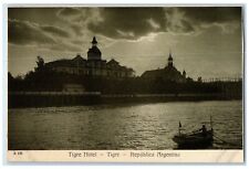 c1940's Tigre Hotel Boating Tigre Republica Argentina Unposted Vintage Postcard picture