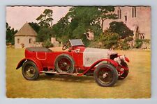 1913 Prince Henry Vauxhall Sports Car, Transportation, Antique Vintage Postcard picture