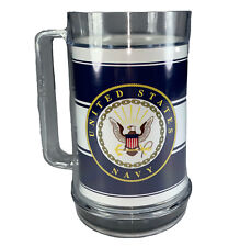 United States U.S. Navy Beer Mug, 1 Pint (16 oz.) Clear Acrylic picture