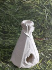 Tepee Ceramic bisque- ready to paint- Christmas ornament S 123 picture